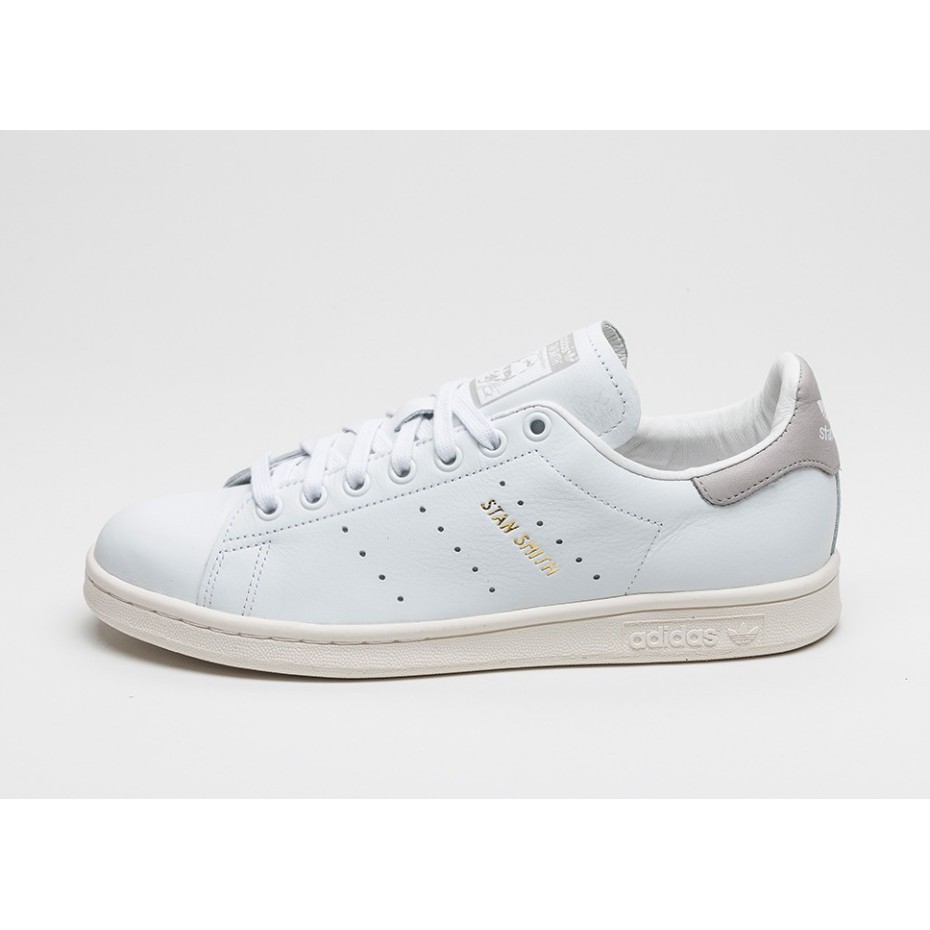 Sepatu Model Adidas Stan Smith Warna Putih Abu-abu Bronzing Cream S75075 | Shopee Indonesia