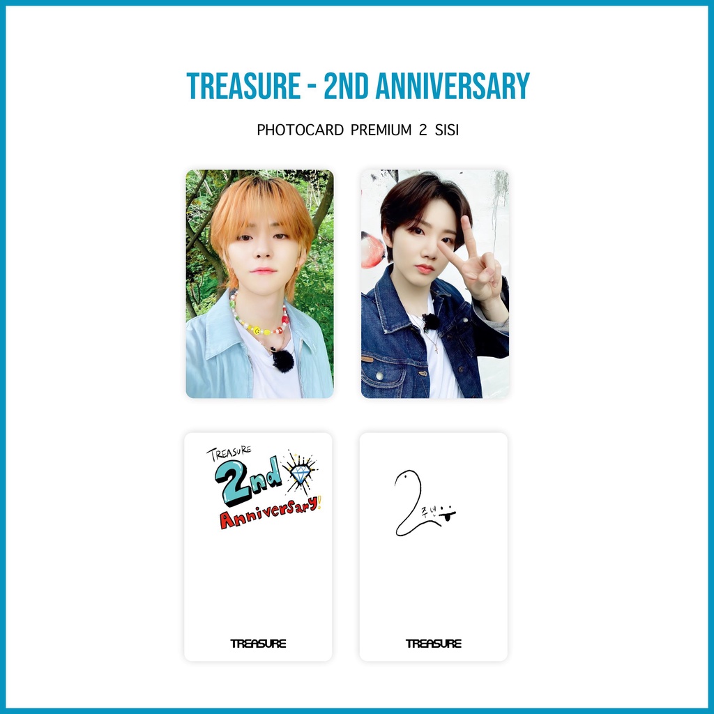 [SET] Photocard Treasure 2nd Anniversary Premium