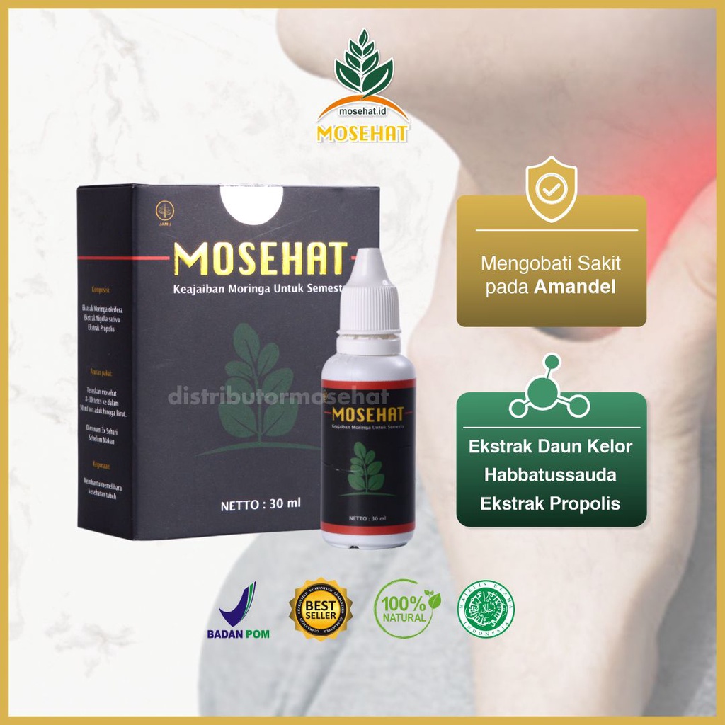 MOSEHAT AMANDEL GRATIS ONGKIR BPOM