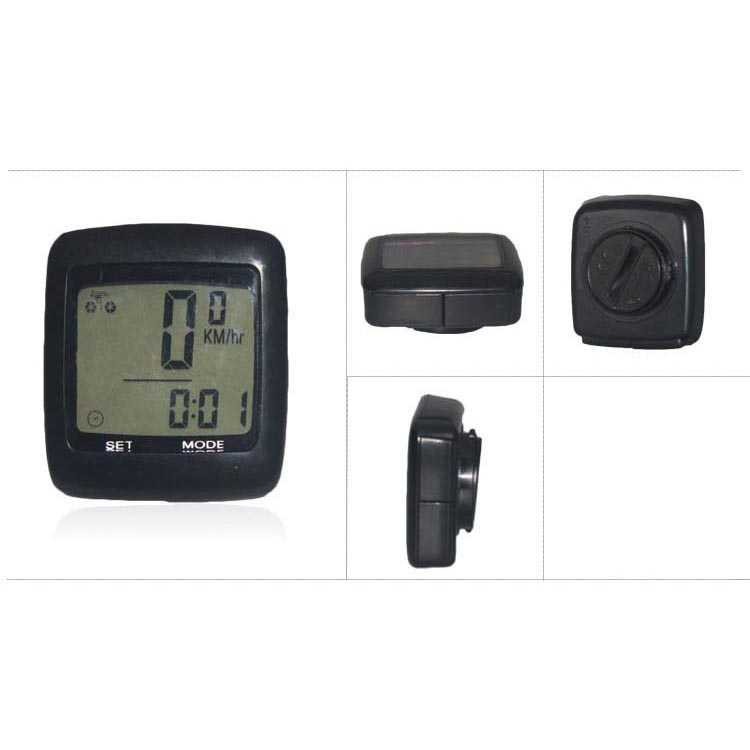 SUNDING Odometer Speedometer Monitor Sepeda - SD-201C