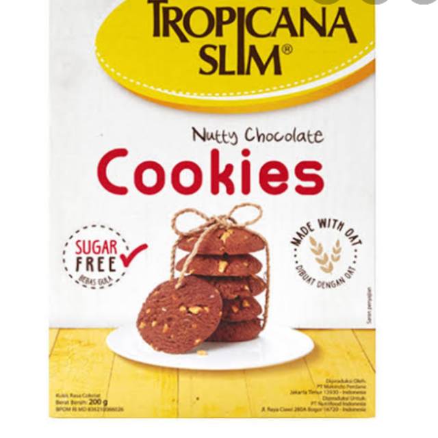 

Tropicana Slim Cookies 200gr