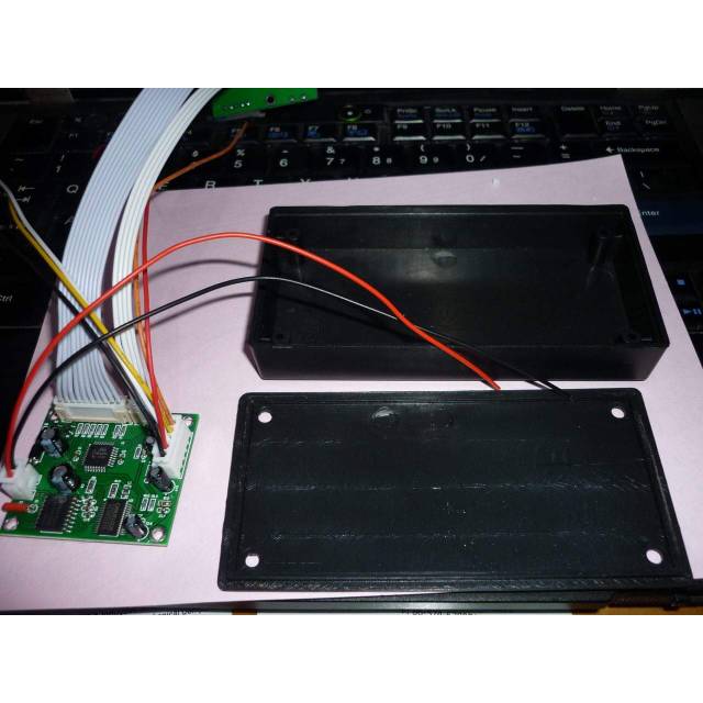 BOX PLASTIK UNTUK MODUL DSP-99 EFFECT