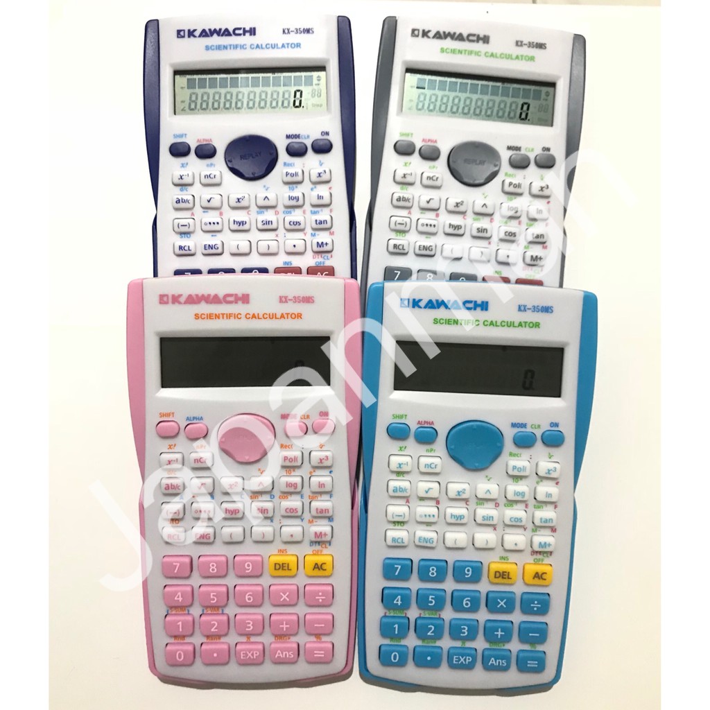 

Kalkulator Ilmiah Kawachi KX-351 MS Scientific Calculator