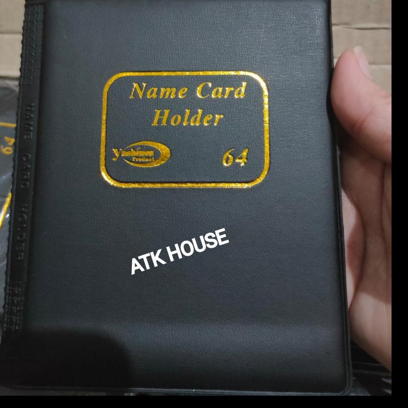 

[KODE PRODUK YSBIC6075] Name Card Holder 64/Buku Kartu Nama/Dompet Album Tempat Kartu Nama