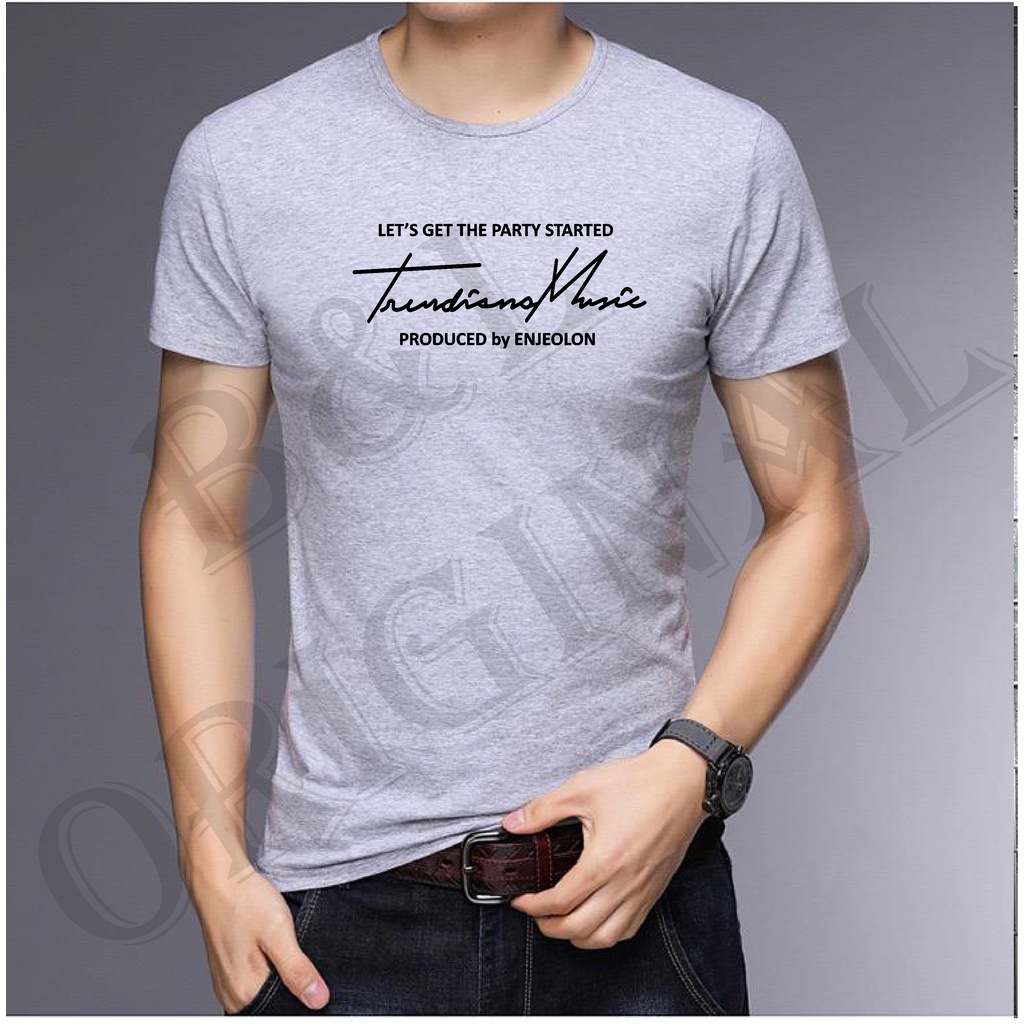 BS//BAJU TRENDIANO KAOS LENGAN PENDEK PRIA  FASHION HIGH QUALITY