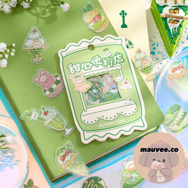 

Sticker Pack Decor Stiker Dessert Cute Scrapbook Korean Style