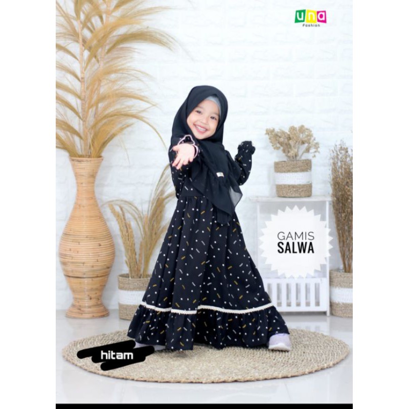 READY Gamis Salma by Una Fashion size M
