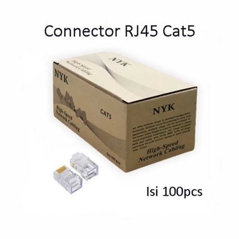 Connector Rj45 Nyk Cat5