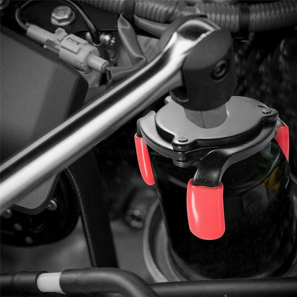 Lanfy 3rahang Alat Pembuka Filter Minyak Universal 58-100mm Aksesoris Mobil Antarmuka Alat Perbaikan Mobil Khusus Kunci Pas Filter Oli
