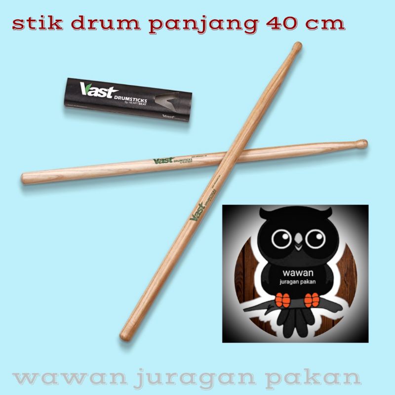 stik drum, stik drumb 40 cm, stick drumband dewasa