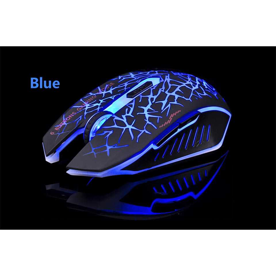 Mouse  Wireless Gaming Mouse Silent 2400 DPI - M6