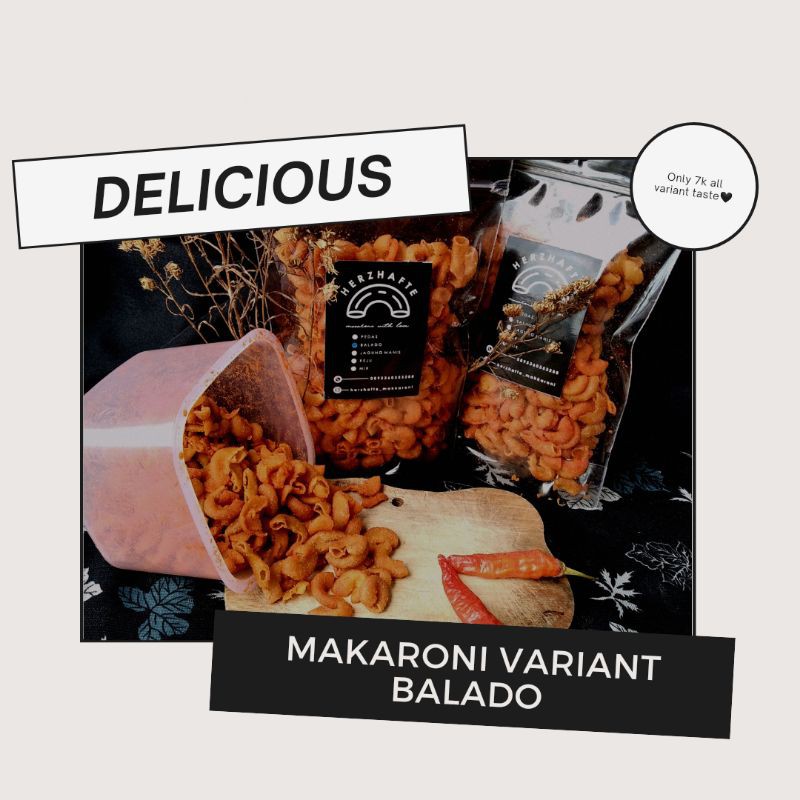 

makaroni pedas kriuk