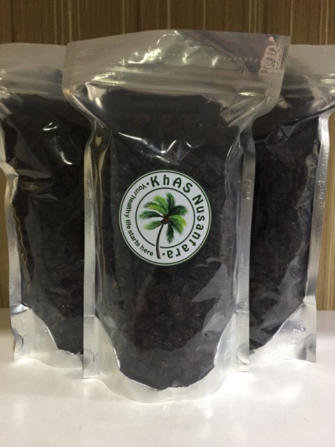 Dark Raisins Khas Nusantara (Raisin Kismis Hitam) 500 gram Premium Quality USA