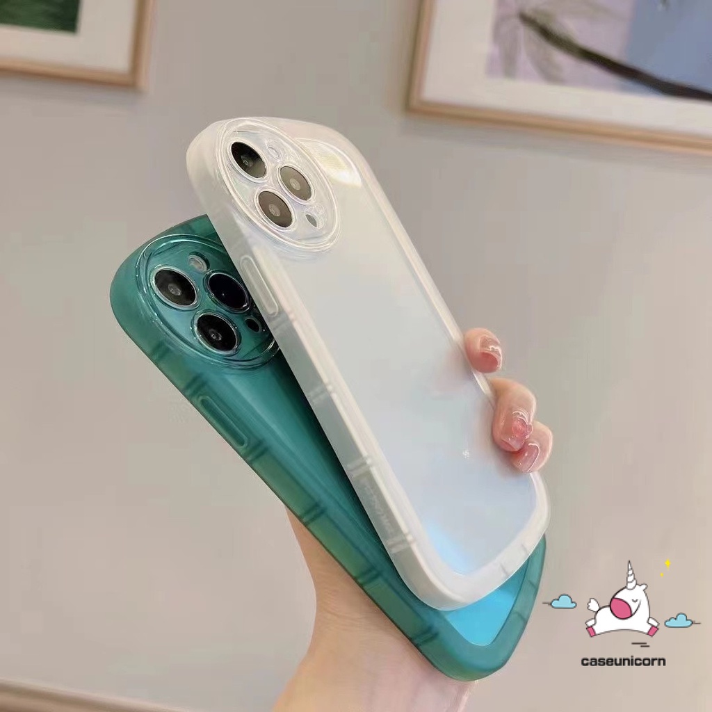 Soft Case TPU Warna Permen Macaron Untuk IPhone 6 6s 7 8 Plus 11 13 XR X XS SE 2020