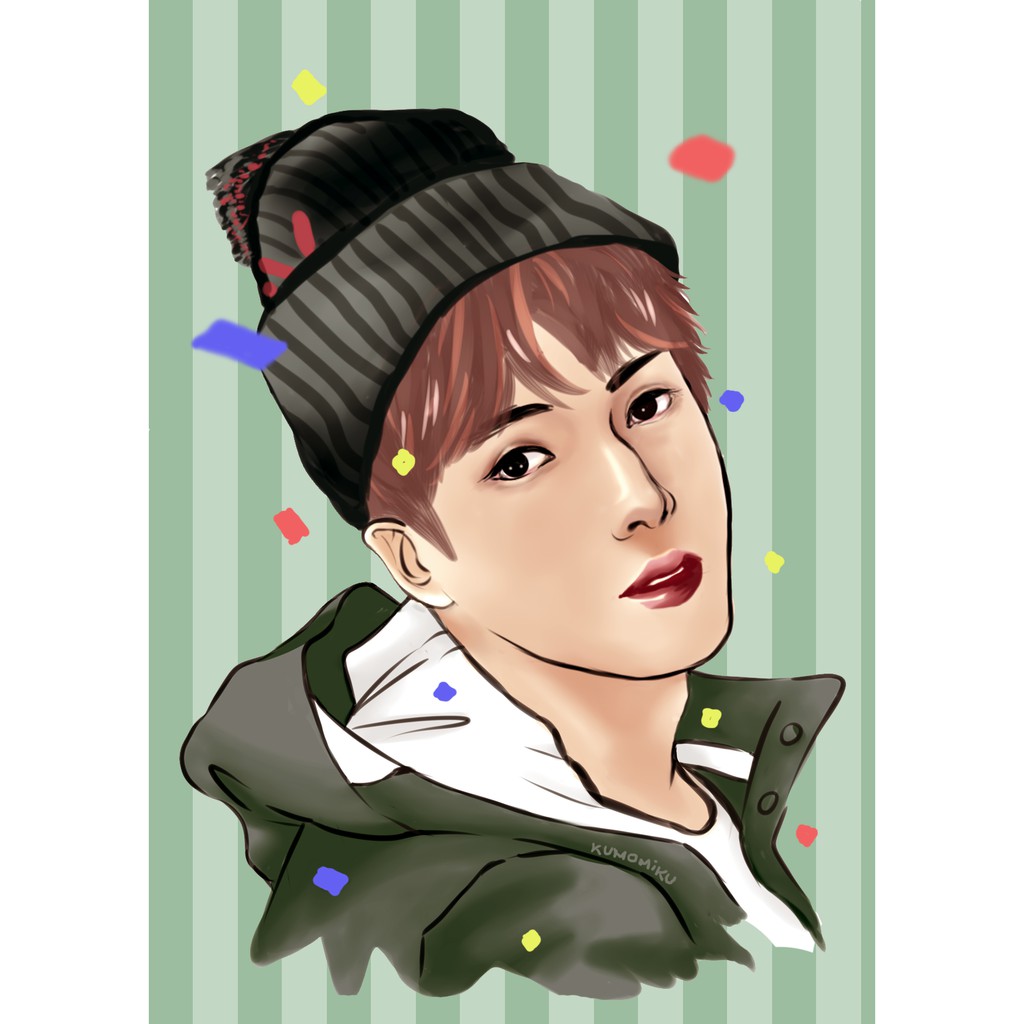 

Postcard BTS Jin