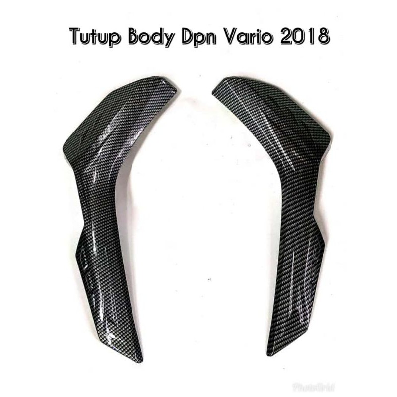 tutup body depan vario new 125/150 2018-2021 carbon nemo