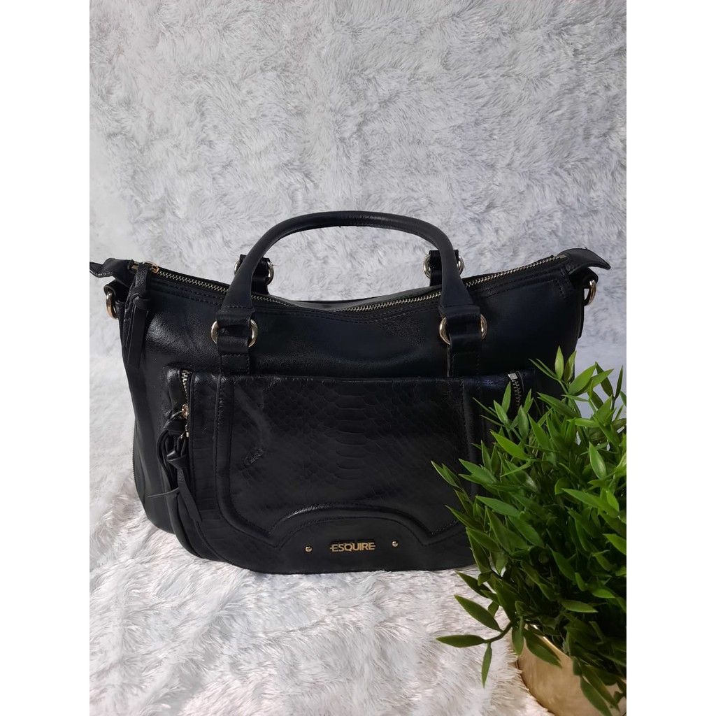 Esquire Shoulder Bag Black