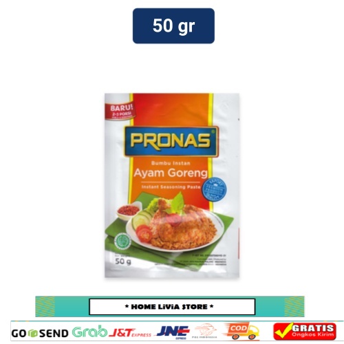 

Pronas Bumbu Instan Ayam Goreng 50gr
