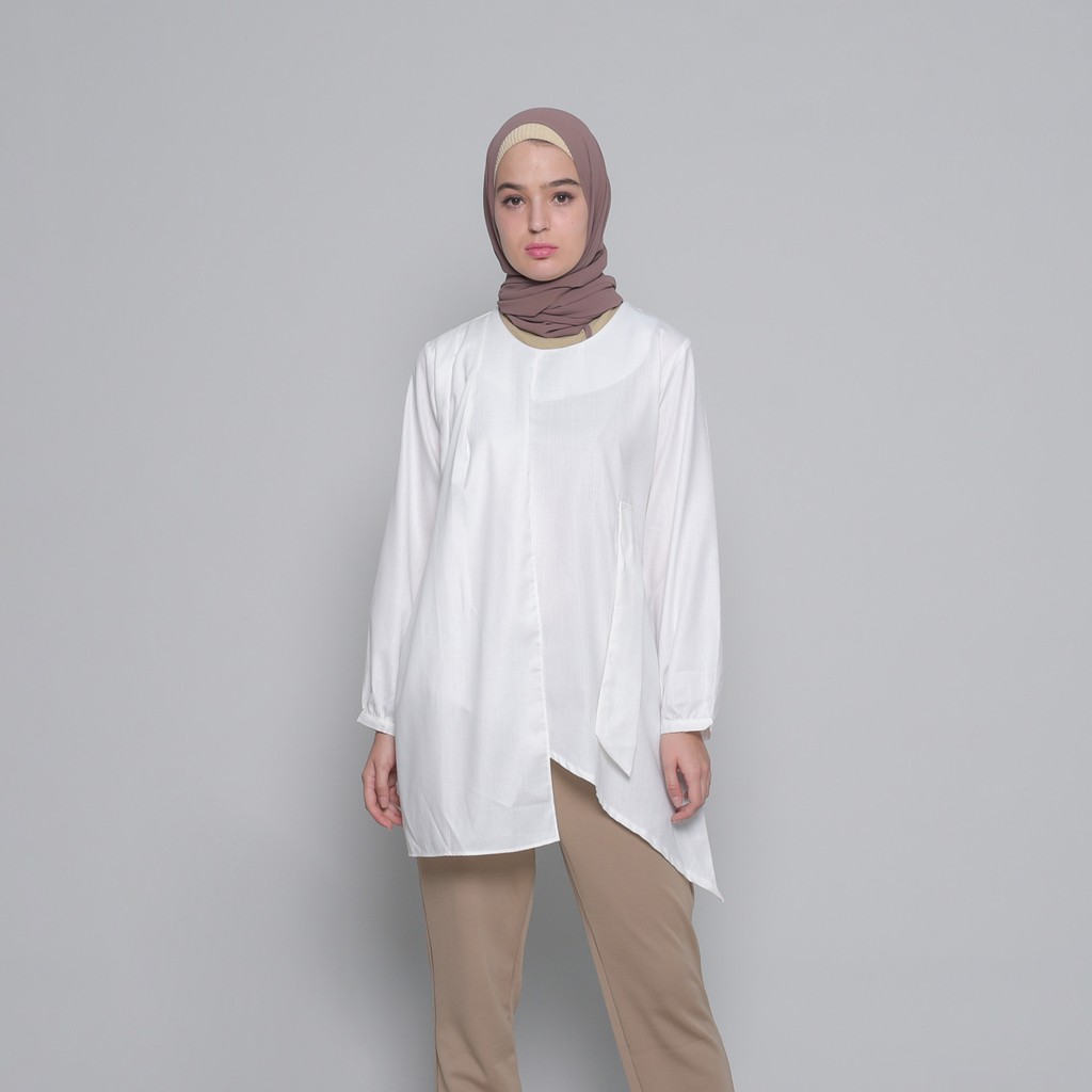 Aleeya Brand Tunik Zaski Furino Knotted
