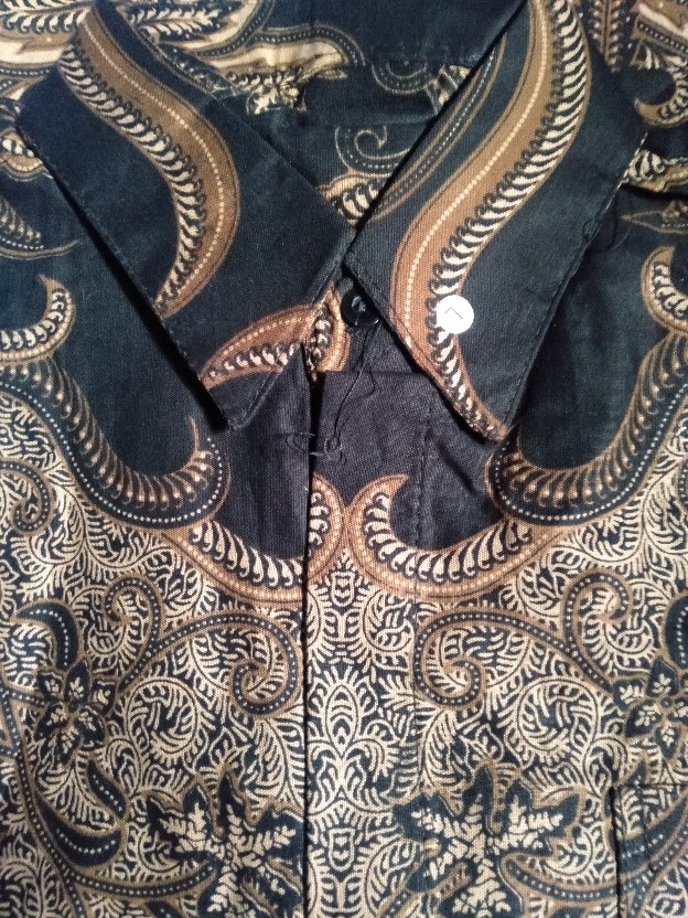 M, L, Xl, Xxl, Kemeja Batik Pria Lengan Pendek Jumbo Baju Batik Pria