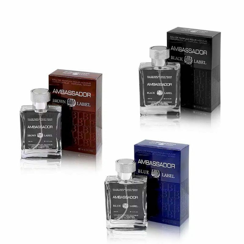 AMBASSADOR Label Eau De Parfume 120ML / Parfum Pria