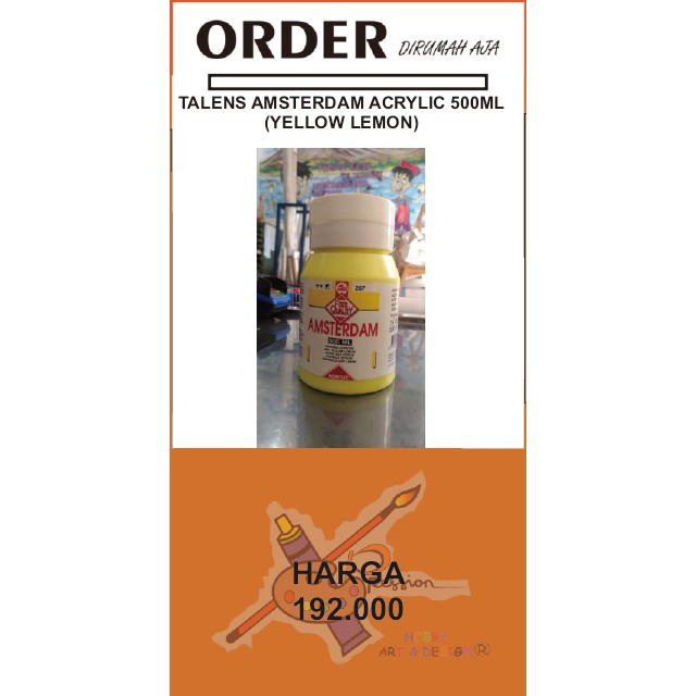 

TALENS AMSTERDAM ACRYLIC 500ML (YELLOW LEMON)