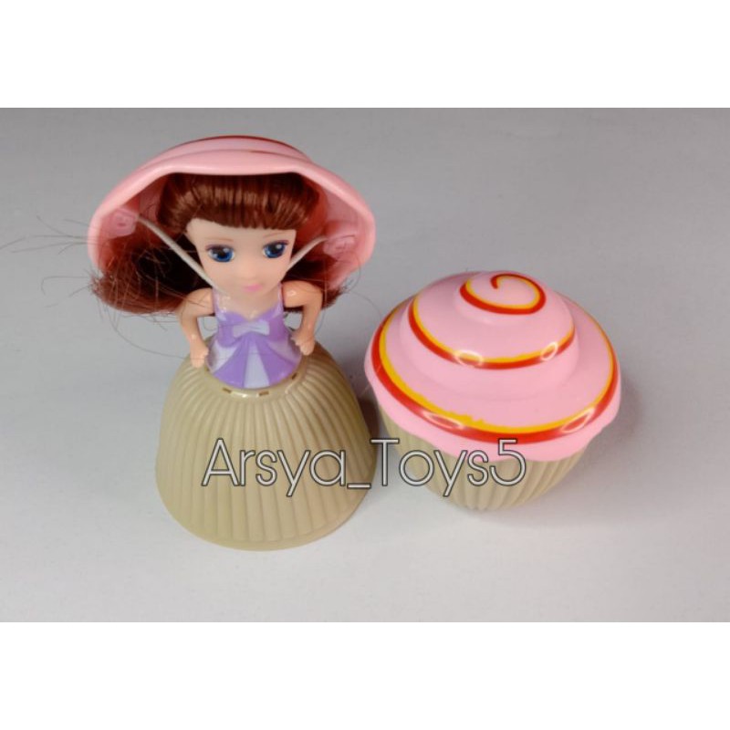 mainan anak boneka cupcake/ mini cupcake princess