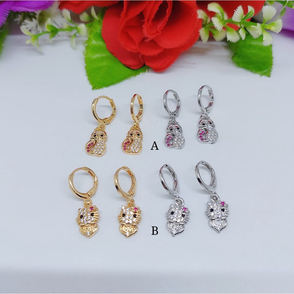 Anting xuping perhiasan mata HK A,B