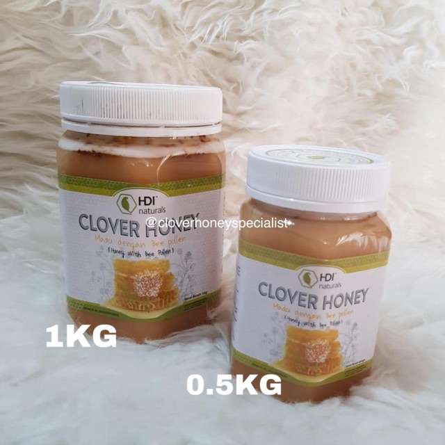 

HDI Madu Clover Honey 1kg (100% ORI)