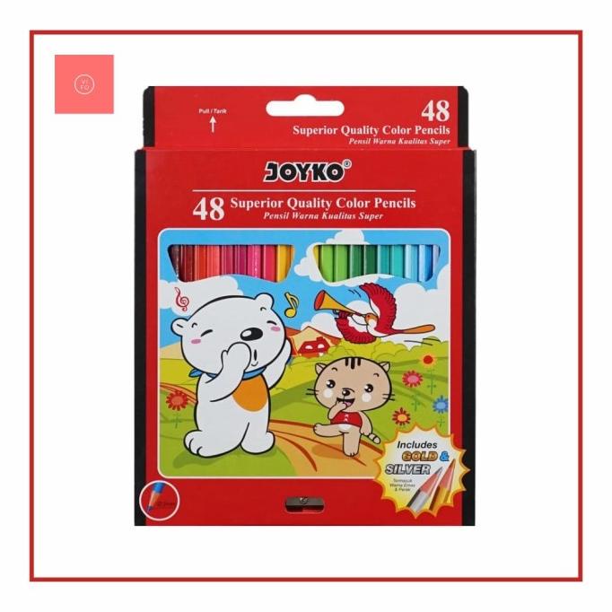 

Pensil Warna Joyko 48 Warna Kualitas Premium