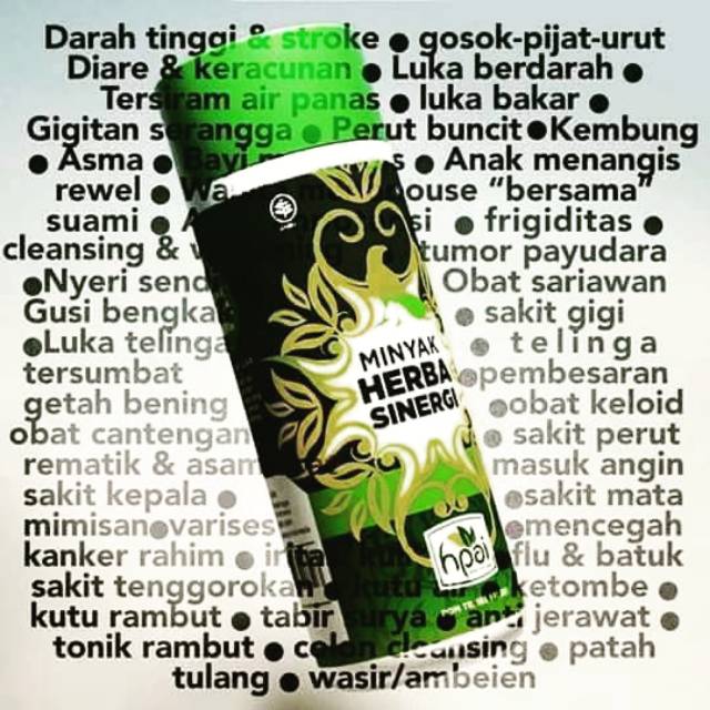 MINYAK HERBA SINERGI HPAI