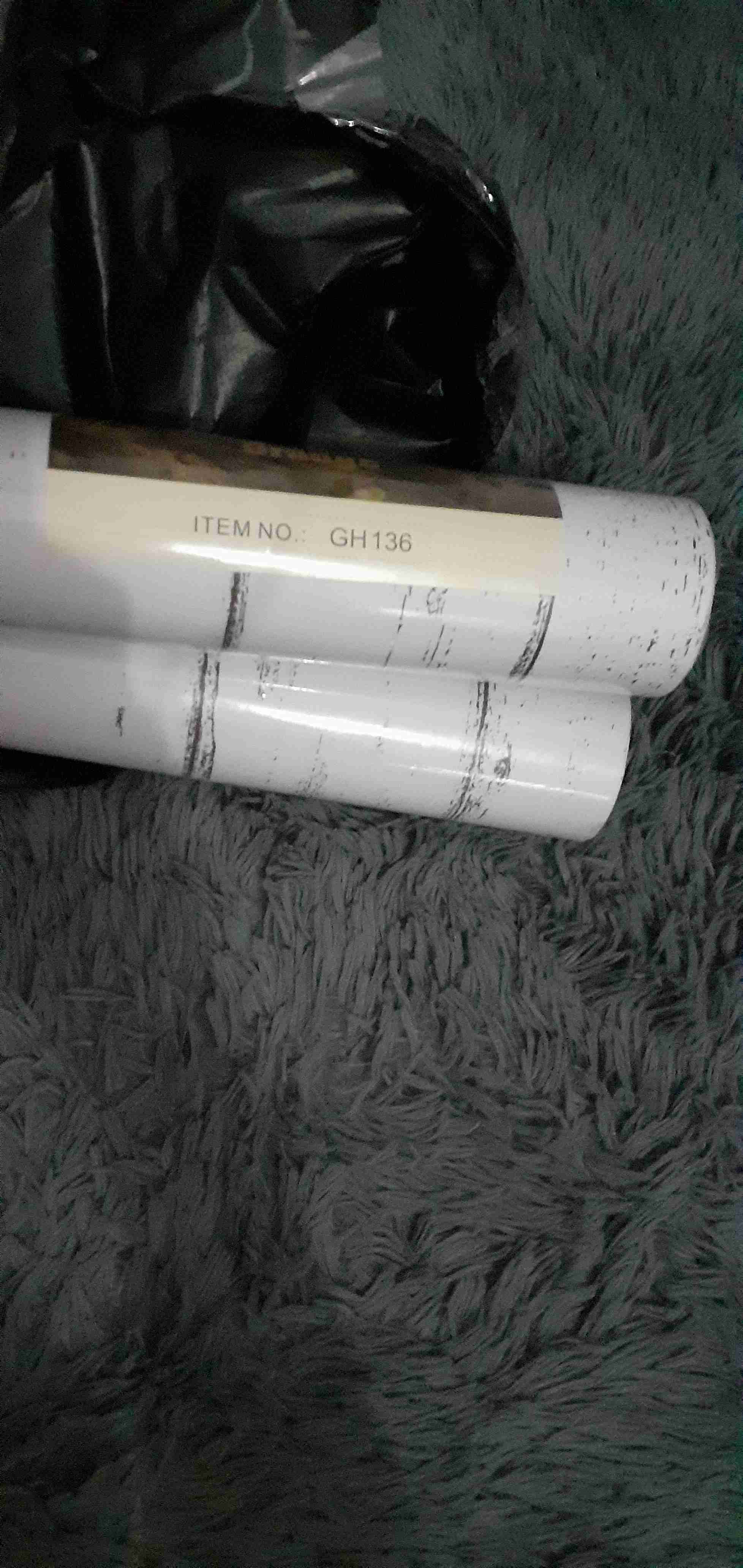 Wallpaper Sticker Dinding Motif Kayu Putih Vintage Kmk 10528 Lebar 45