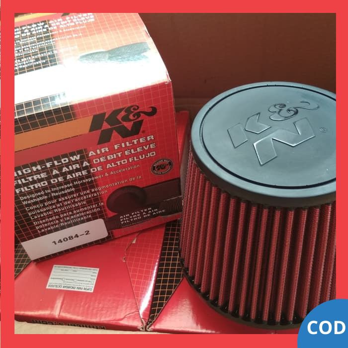 Open Filter Mobil Universal KNN K&N Universal 3 Inch Saringan Udara Mobil Racing Filter Udara Mobil 