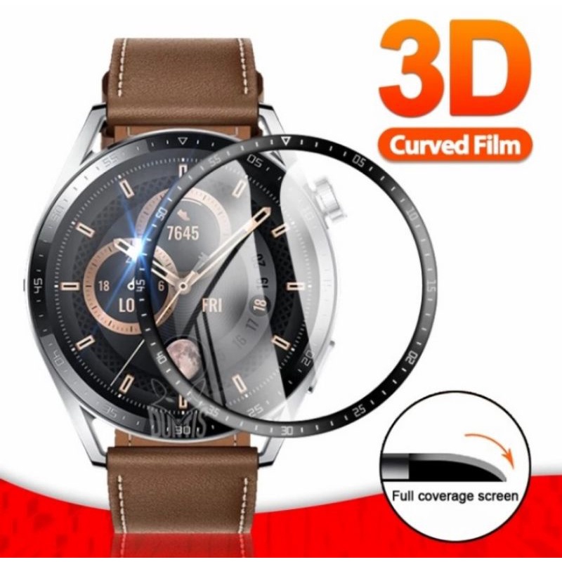 [PELINDUNG] ANTI GORES WATCH - PROTECTOR GLASS TPU - FOR HUAWEI  GT3 46MM / GT3 46MM