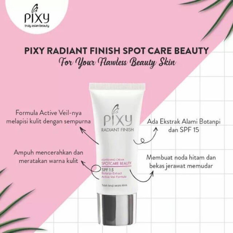 Pixy Radiant Finish Lightening Cream 50gr