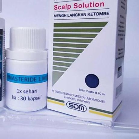 『Discount Today』 ♪ Paket 1 Bulan (Finasteride 1 mg + Minoxidil + Ketomed) ✾ buruan