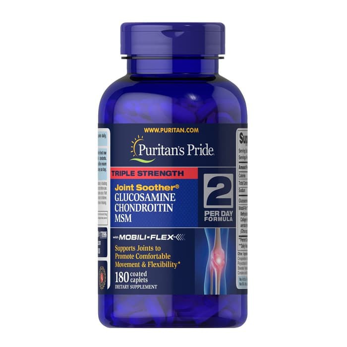 Puritan's Pride Glucosamine Chondroitin MSM Joint Puritan Puritans 180