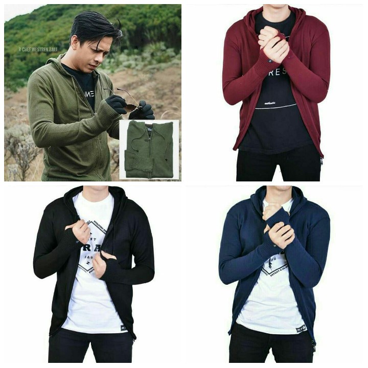 Sweater rajut Pria Wanita Ariel Noah Style // Jaket Rajut Ariel Noah Hoodie Knite Termurah Best Sell