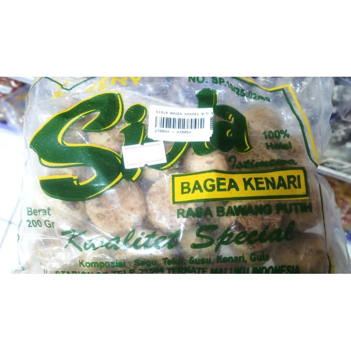 

Siola Bagea Kenari Bawang Putih OlehOleh Jajanan Kue Khas Ternate