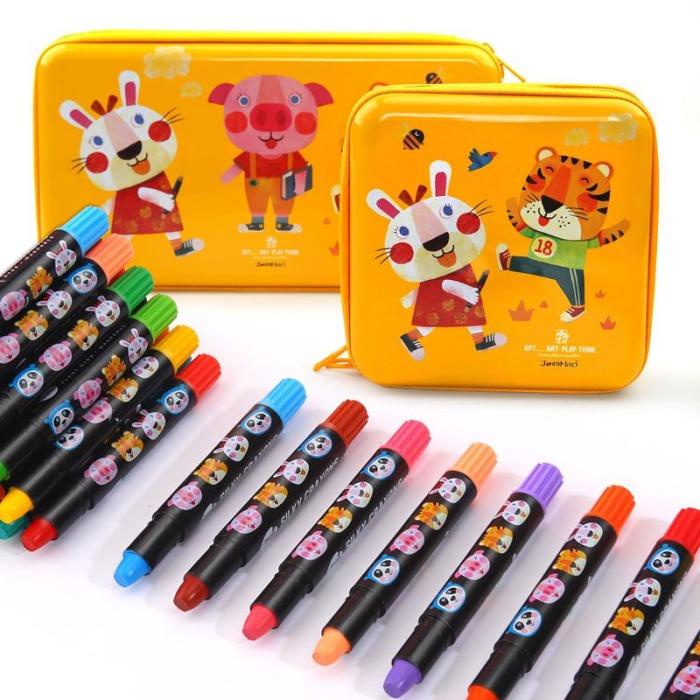 

Joan miro baby roo silky crayon mainan edukasi Best Seller