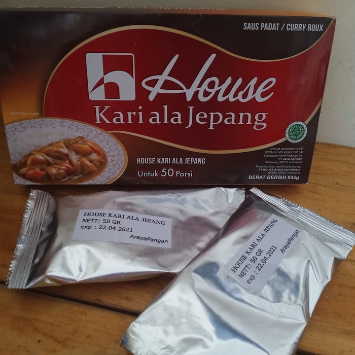 

Jual house kari ala jepang repack 50gr Berkualitas