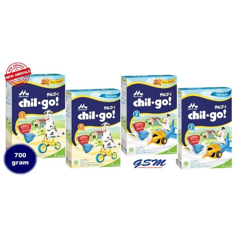 Chil go  1+ 3+ Madu Vanila 700G