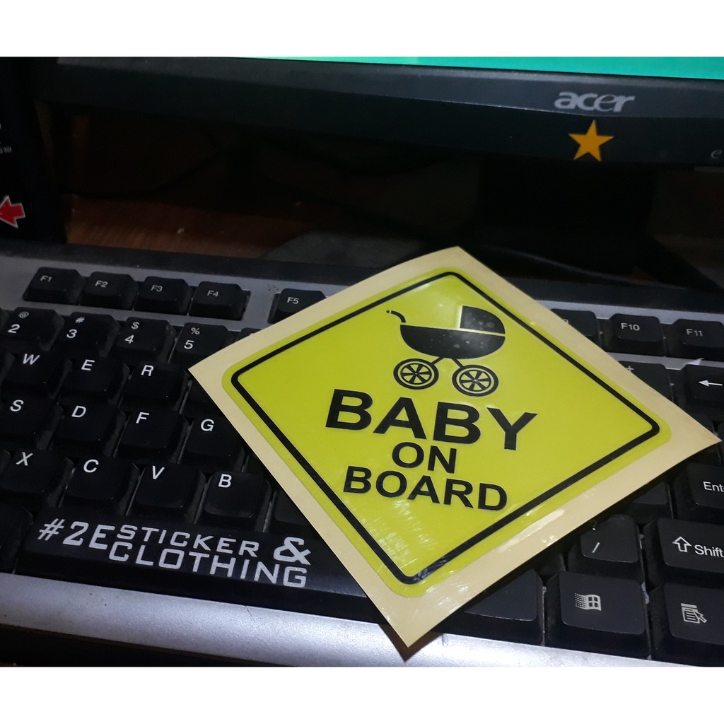 

Stiker Baby On Board