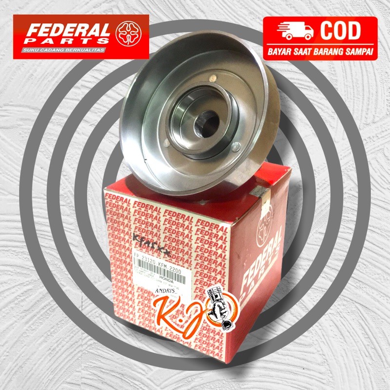 Rumah Kopling Lonceng Rumah Mangkok Ganda KFM KPH GN5 Honda Legenda Revo Grand Supra Fit New FEDERAL