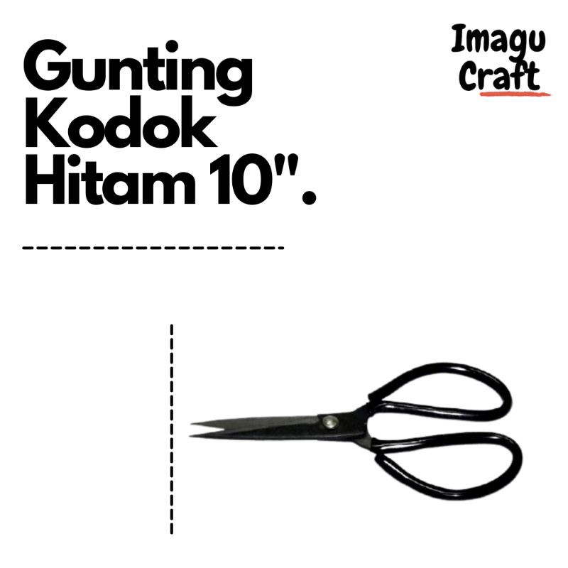 

Gunting Kodok Butterfly Merah Hitam Gunting Besar