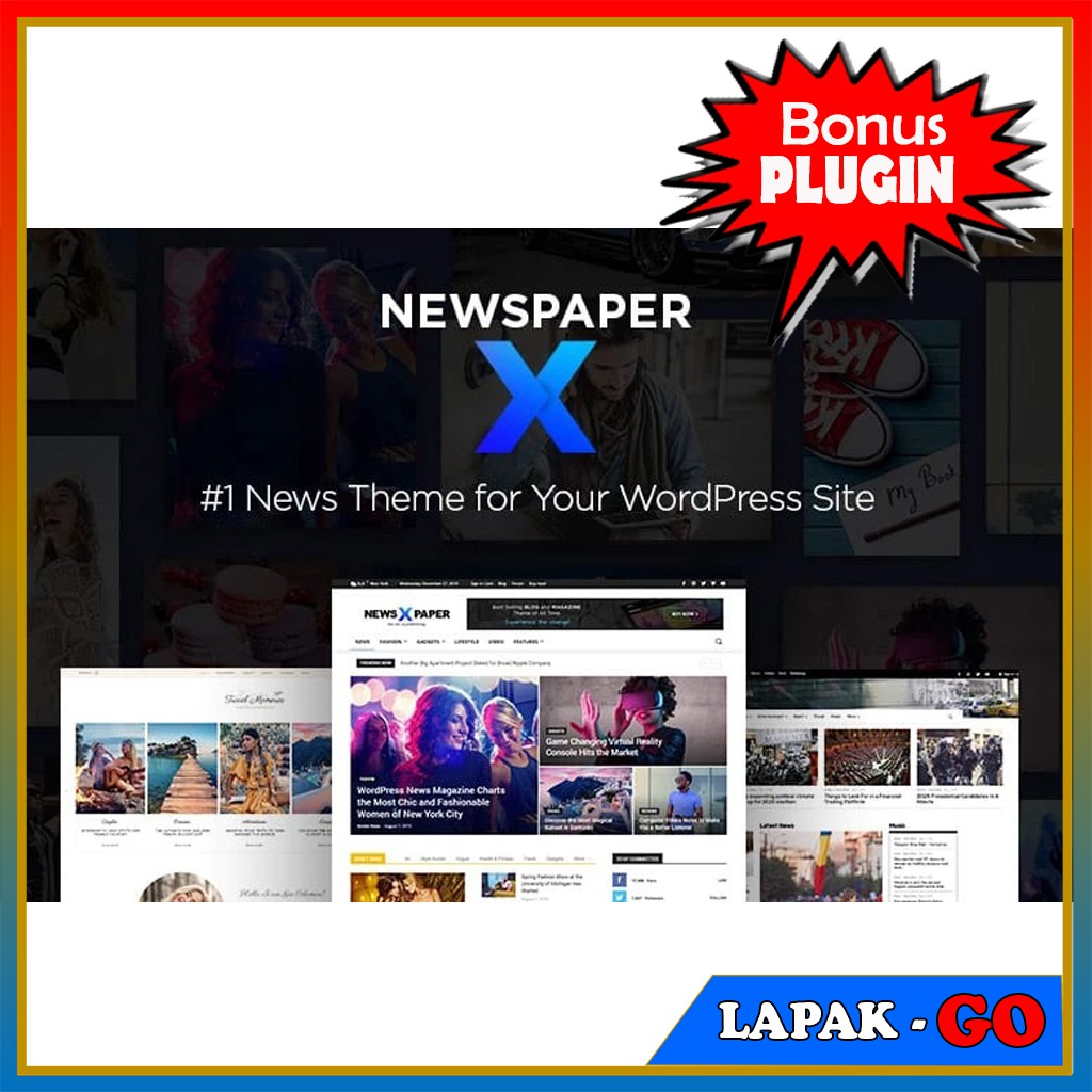 Template Berita NEWS PAPER - Premium Wordpress Template