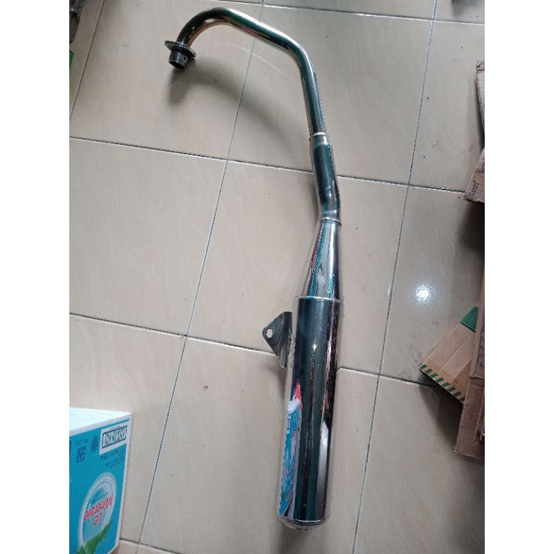 Knalpot Honda Megapro hiu lama original