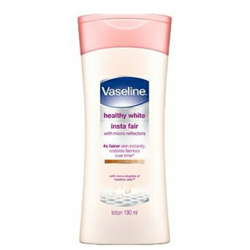 Vaseline Healthy white insta fair/Hand Body Lotion Vaseline 95ml/190ml