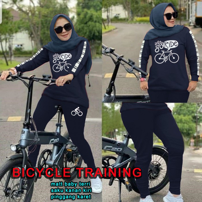 LS 61202-65257-69110-73157 BICYCLE TRAINING SET,Baju Stelan Olahraga Wanita Model Terbaru,Termurah dan Terlaris