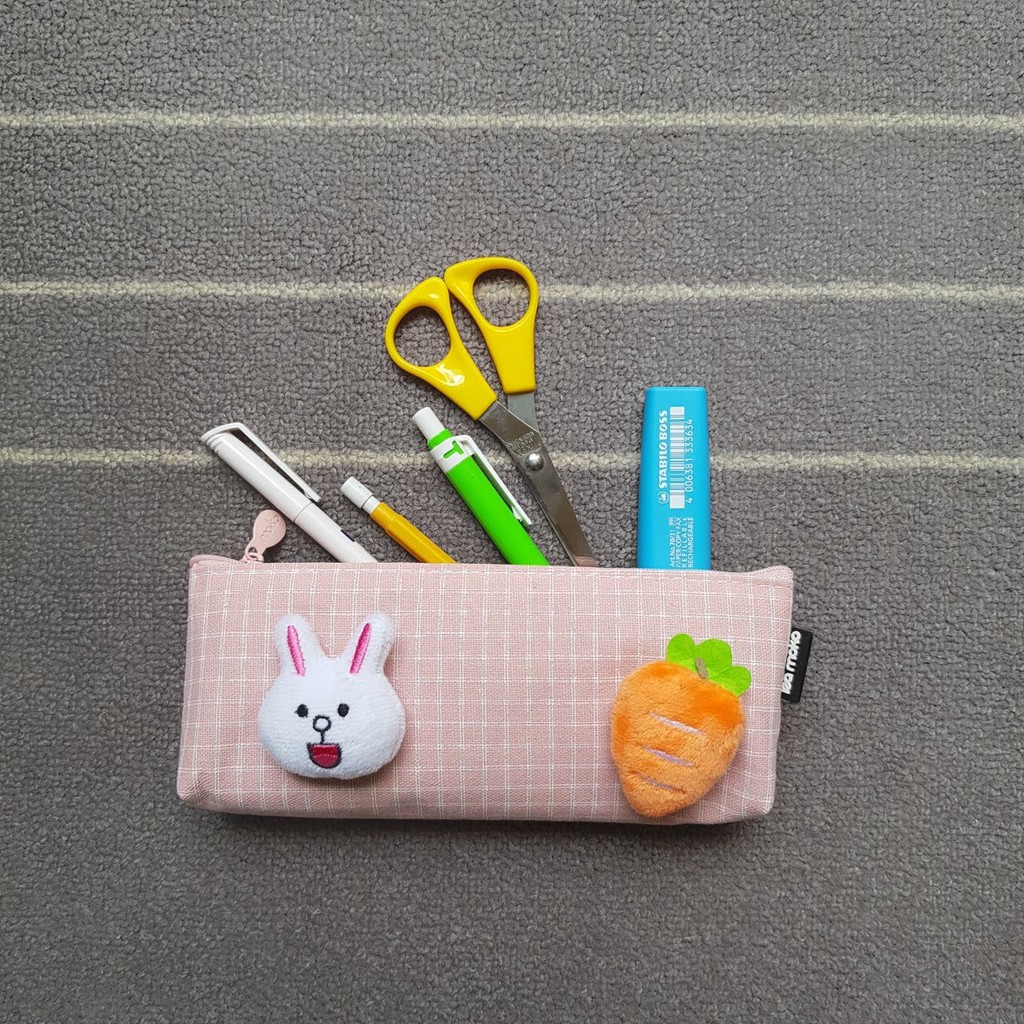 Skoola Tempat Pensil Pin Rabbit Duck 2853 Smiggle Alike